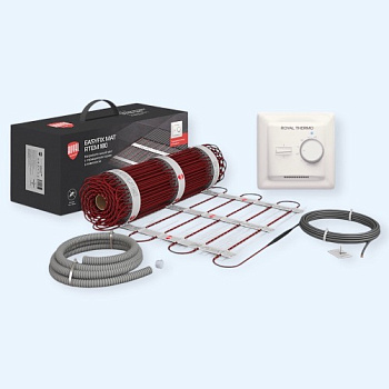 EasyFix Mat RTEM 2-180-0,5 Royal Thermo Комплект теплого пола с терморегулятором Basic EasyFix Mat RTEM 2-180-0,5 Royal Thermo Комплект теплого пола с терморегулятором Basic